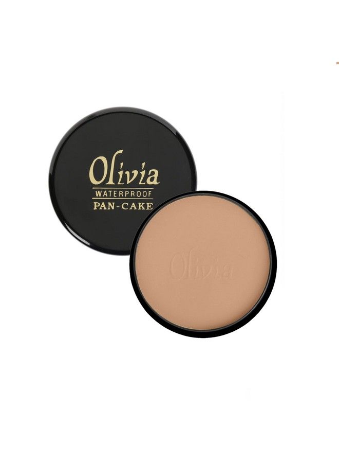Olivia Waterproof Natural Honey Makeup Cream Concealer Pan Cake 25G Shade No.24 - Image 2