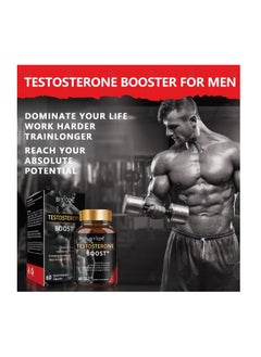 BIYODE Boost Testosterone Booster And Energy Supplement For Men, Boost Energy, Increase Stamina, Enhance Vitality And Performance 60 Capsules  - Image 3
