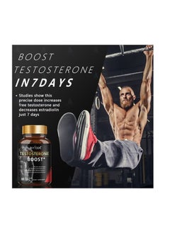 BIYODE Boost Testosterone Booster And Energy Supplement For Men, Boost Energy, Increase Stamina, Enhance Vitality And Performance 60 Capsules  - Image 4