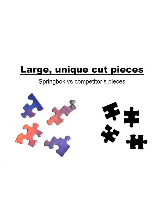 Springbok 's 1000 Piece Jigsaw Puzzle Santa's Desk - Made in USA - Image 4