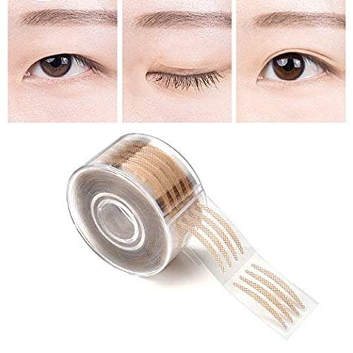 NEXMEE 600 pair eyelid tape invisible and waterproof eye tape for eyelids eyelid tape for hooded eyes Makeup Eyelid SelfAdhesive Stickers Eyelid Tape Tools Sticker Strips With Fork Double Fold Paste Stripe - Image 4