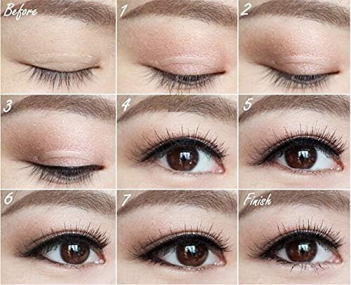 NEXMEE 600 pair eyelid tape invisible and waterproof eye tape for eyelids eyelid tape for hooded eyes Makeup Eyelid SelfAdhesive Stickers Eyelid Tape Tools Sticker Strips With Fork Double Fold Paste Stripe - Image 5