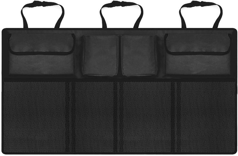 Trunk Organizers for Car, Large Capacity, Security Hook & Strap, Fabric Car Storage Bag Trunk Hanging - Image 1