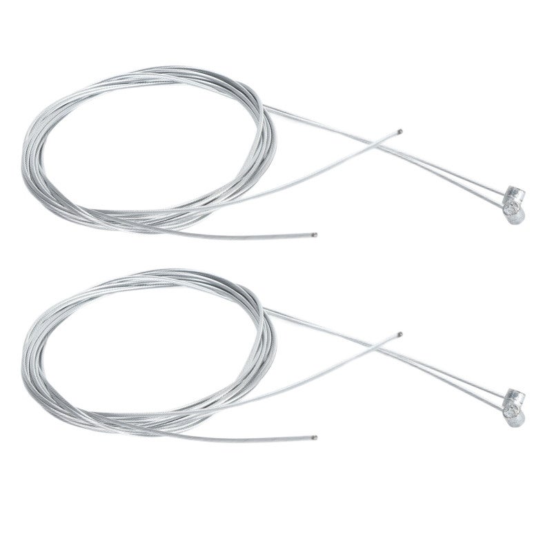 Bike Brake Cable Set: 1800mm Stainless Steel Zinc-Coated 19-Wire - Anticorrosion Smooth Braking Easy Installation Brake Cable Replacement for Mountain Road Kids Folding Bikes - Image 3