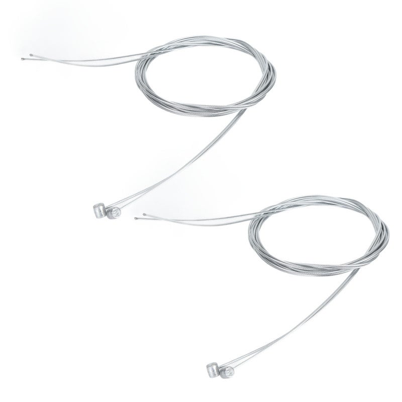 Bike Brake Cable Set: 1800mm Stainless Steel Zinc-Coated 19-Wire - Anticorrosion Smooth Braking Easy Installation Brake Cable Replacement for Mountain Road Kids Folding Bikes - Image 4