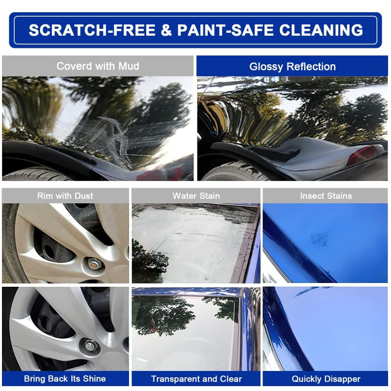 TOLDATLI Clay Towel 2 Pack Auto Detailing - Fine Grade Microfiber Car Chamois Towel - DIY Detail Clay Bar Alternative - Image 5