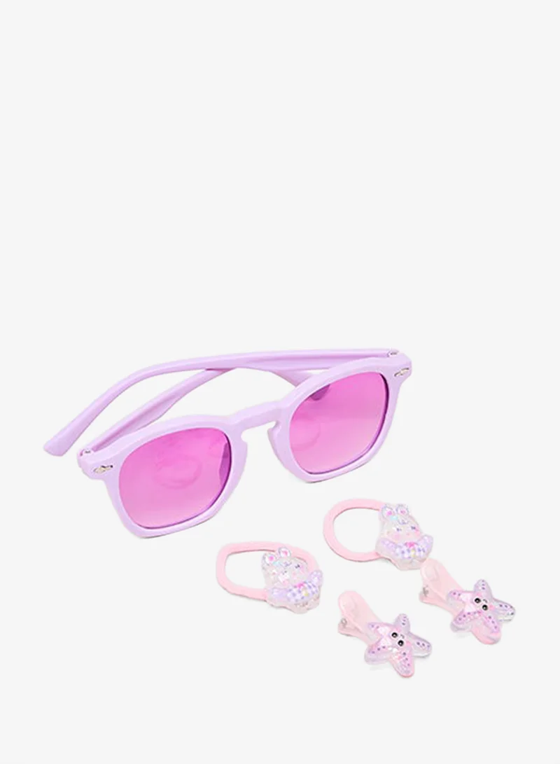 أر أند بي Hair Accessories & Sunglasses Set