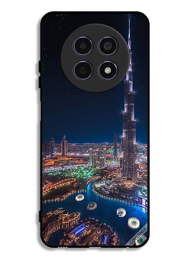 Covernex Realme 12 5G Protective Case Cover Night View Of Downtown - Image 1
