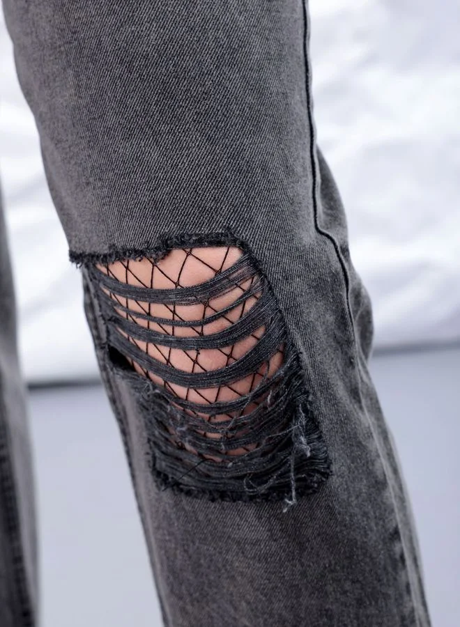 مرفوعة Women Straight Fit Solid High-Rise Jeans