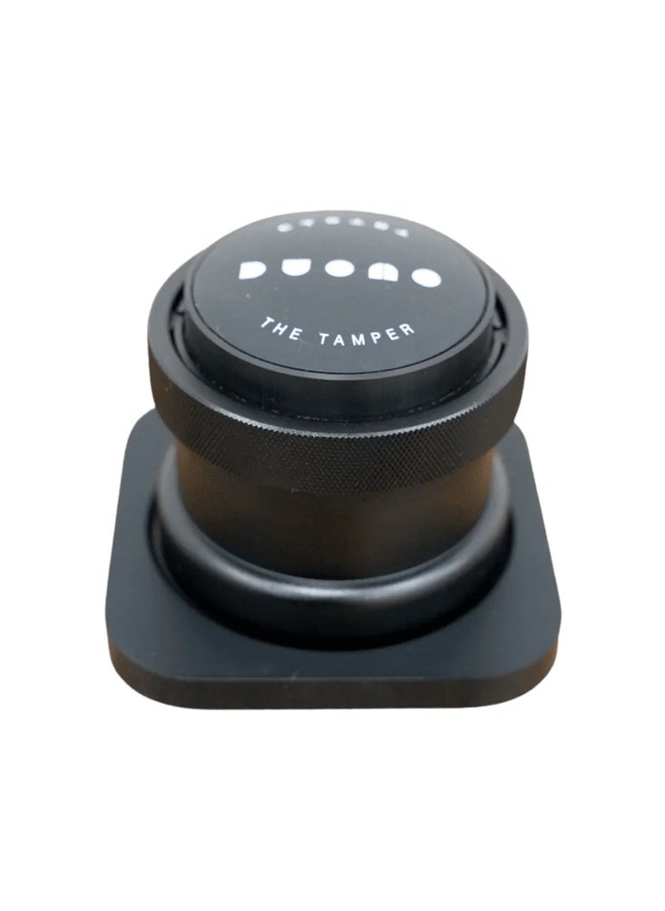 Duomo - The Tamper (SCA Best Product 2022), 2in1 Distribution Tool and Tamper, 58mm - Black - Image 1