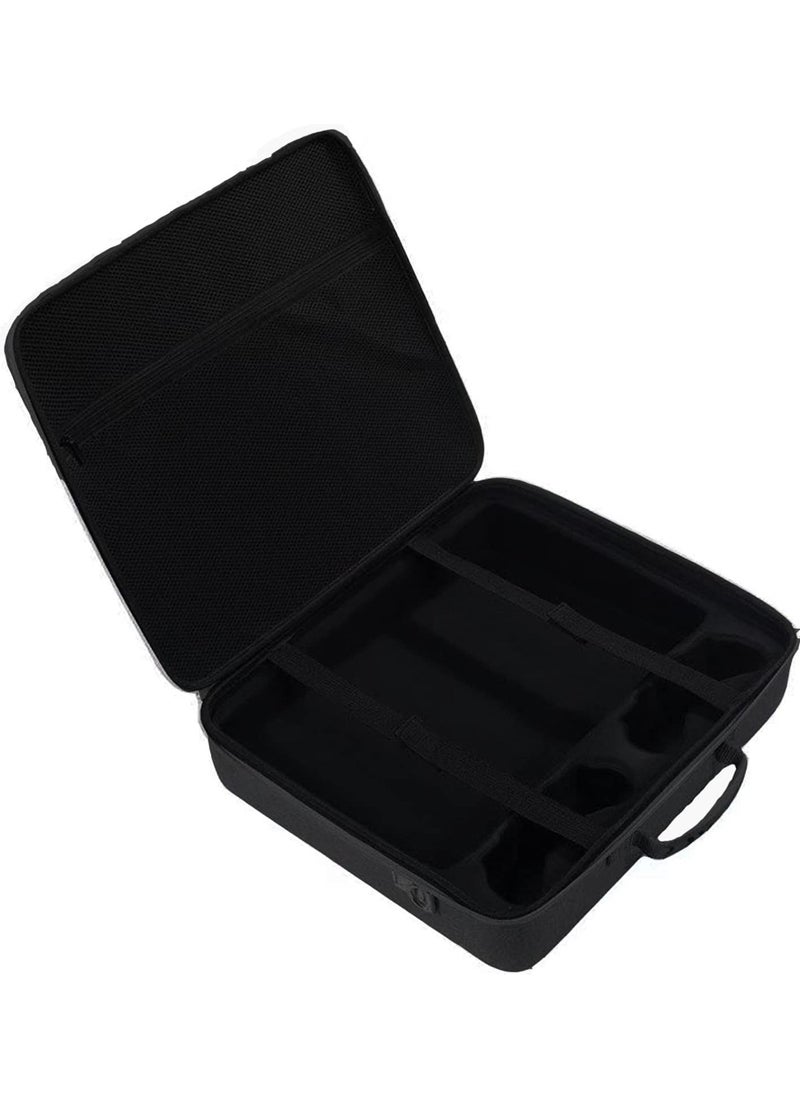Rock Pow - Carrying Case for PS5 Protective Hard Shell Console Case - Travel Storage Bag for Playstation 5 Digital Edition with Customizable Interior for PS5 Game Consoles/Controllers/Headset - Image 1