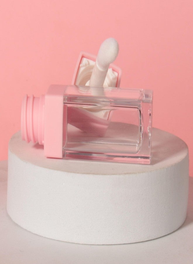 COSIDEA 18PCS Empty 8ML Square clear Lip Gloss Tube Silver big doe foot wand lipgloss tubes for Lip oil tint bottles container… (Pink) - Image 4