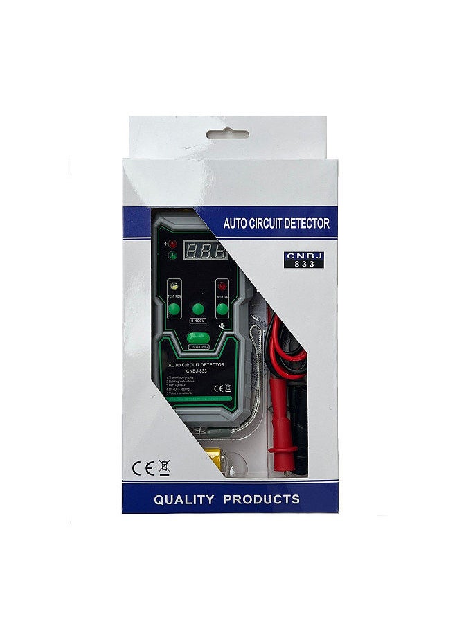 Generic - Automotive Circuit Tester, 0-100V DC Circuit Tester with LED Test Light,Battery Tester Automotive Battery Load Tester Circuit Voltage Tester - Image 1