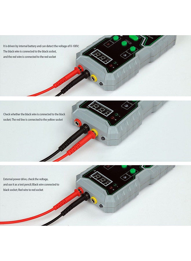 Generic - Automotive Circuit Tester, 0-100V DC Circuit Tester with LED Test Light,Battery Tester Automotive Battery Load Tester Circuit Voltage Tester - Image 1