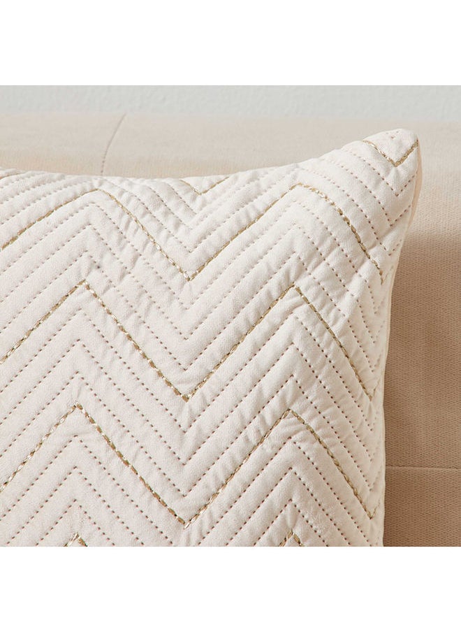 Home Box Ganora Zari Embroidered Cushion Cover 40 x 40 cm  - Image 2