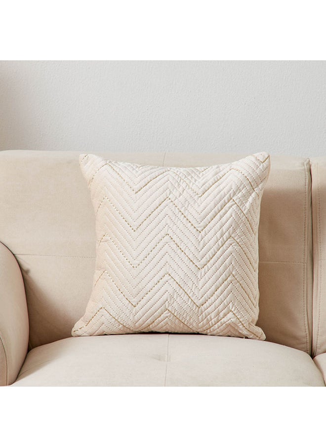 Home Box Ganora Zari Embroidered Cushion Cover 40 x 40 cm  - Image 1