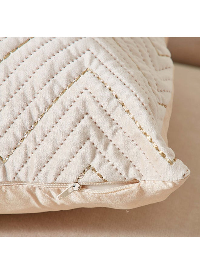 Home Box Ganora Zari Embroidered Cushion Cover 40 x 40 cm  - Image 3