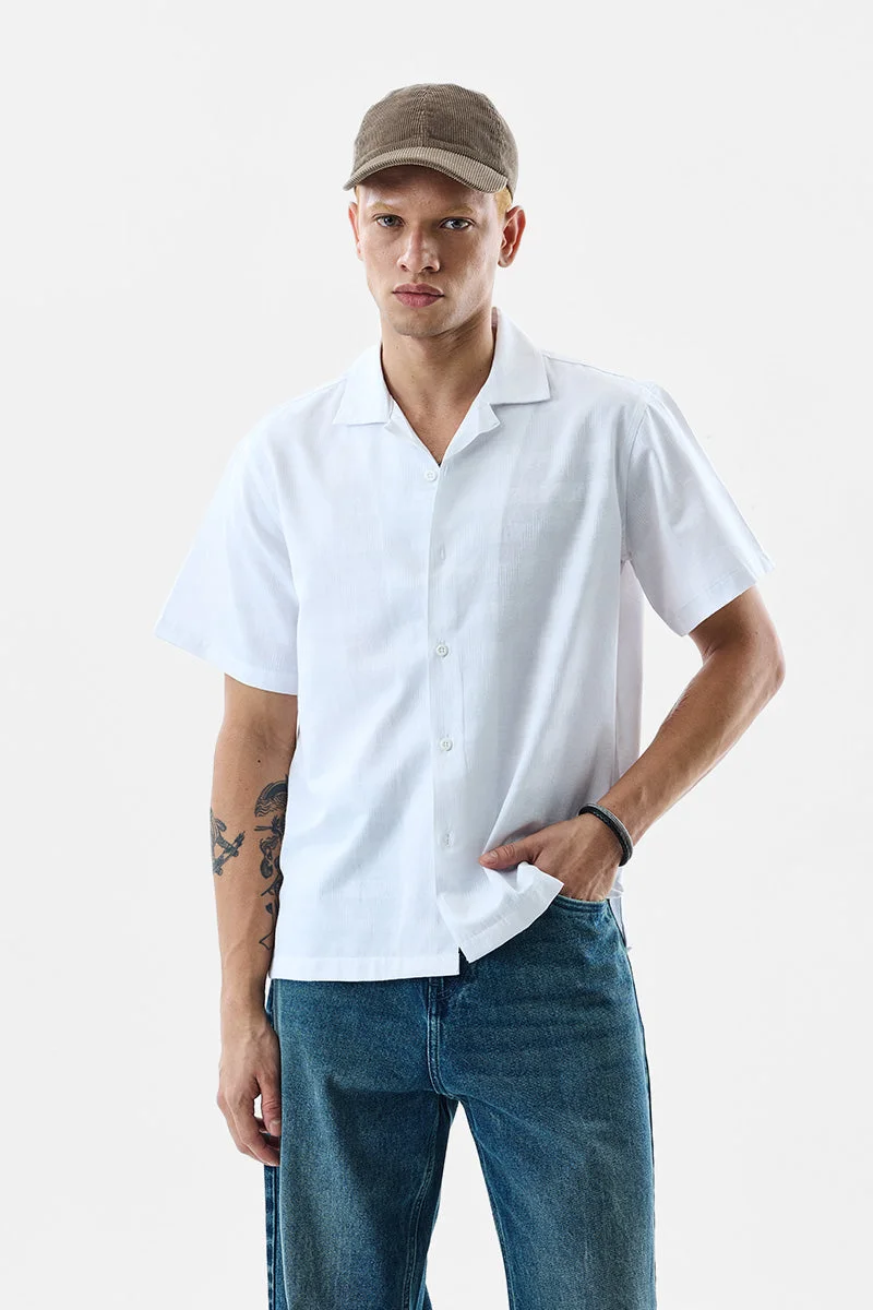 SNITCH Box Fit Self-design Shirt