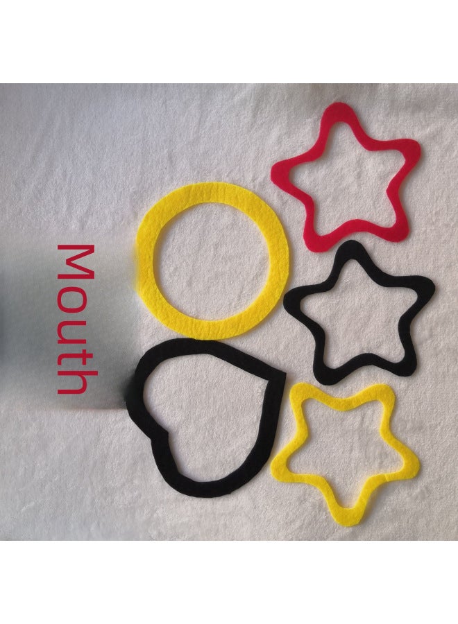 إطار صور إبداعي من اللباد - إطار صور رقمي لأشهر الطفل - أدوات تصوير - بطانية معالم التطور - خلفية صور - إطار صور - Image 5