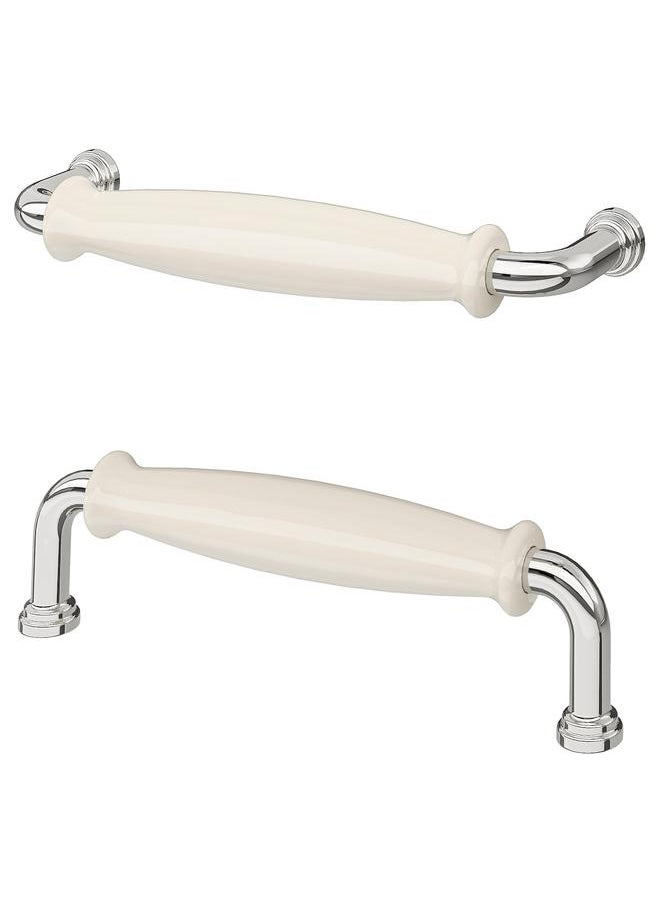 Beauenty Handle, off-white/chrome-plated, 141 mm  - Image 1