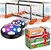 Atlasonix Hover Soccer Ball Indoor Soccer Ball Indoor Flying Toy Games 2 Floating Disks 2 Floating Gliding Goals Boy Birthday Gifts Indoor Silent Game 4 in 1 Pack - Image 3