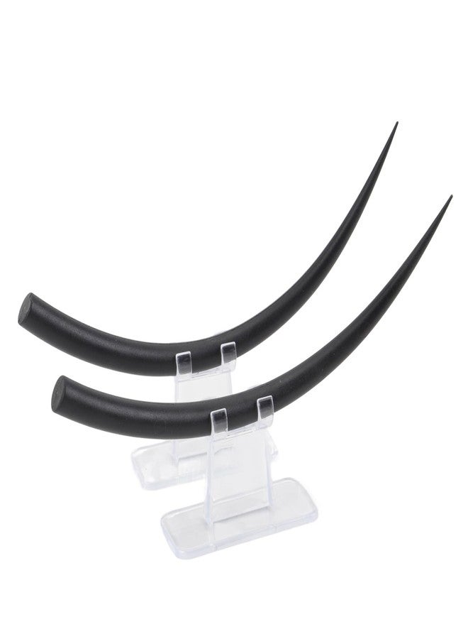 YOSOO Large Eyelash Teaching Display Model B C Curl Eyelash Training Tool with Base for Beauty Lash Schools - Image 1