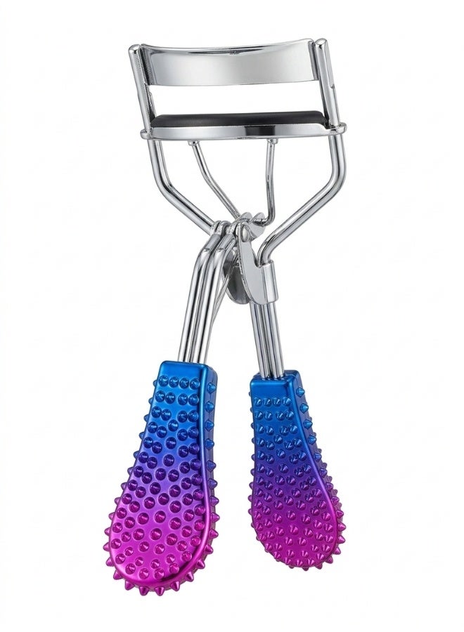 Eyelash Curler, No Squeezing or Pulling, Long Lasting Eyelash Curler Fits All Eye Shapes, Professional Eyelash Makeup Tool with 1pc Silicone Refill Pads