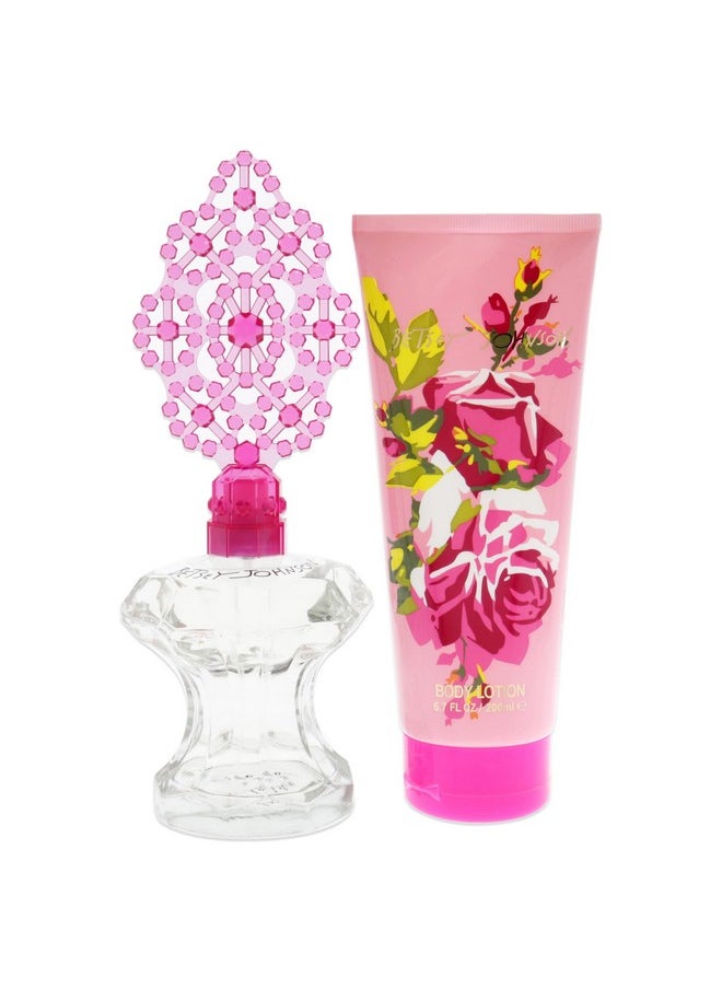 Betsey Johnson Betsey Johnson By Betsey Johnson For Women. Seteau De Parfum Spray 3.4 Oz & Body Lotion 6.7 Oz  - Image 2