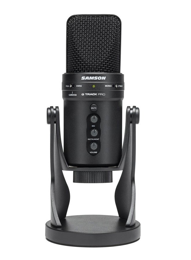 Samson Technologies-SAGM1UPRO Samson G-Track Pro Professional USB Condenser Microphone with Audio Interface - Image 1