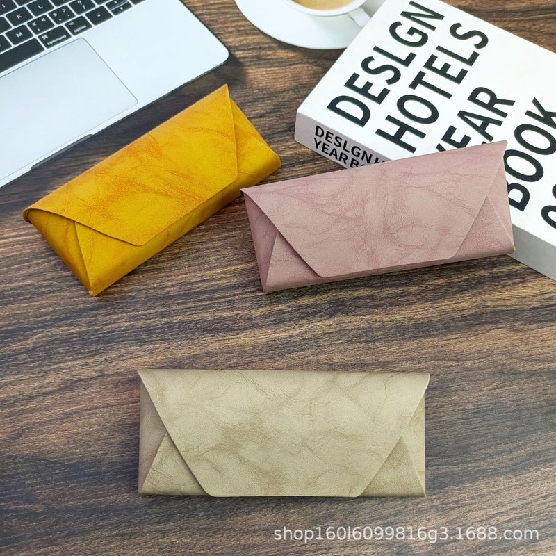 High-End, Classy Sunglasses Case, Personalized Classy Handmade Leather Glasses Case With Free Logo Printing - Image 4