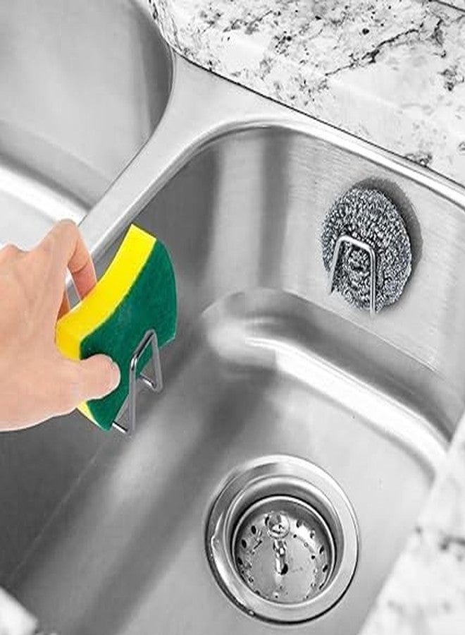 BROOKITCHEN Sponge Holder for Kitchen Sink Caddy - in Sink Sponge Holder for Sponge Caddy Stainless Steel Rust Proof Water Proof - Image 2