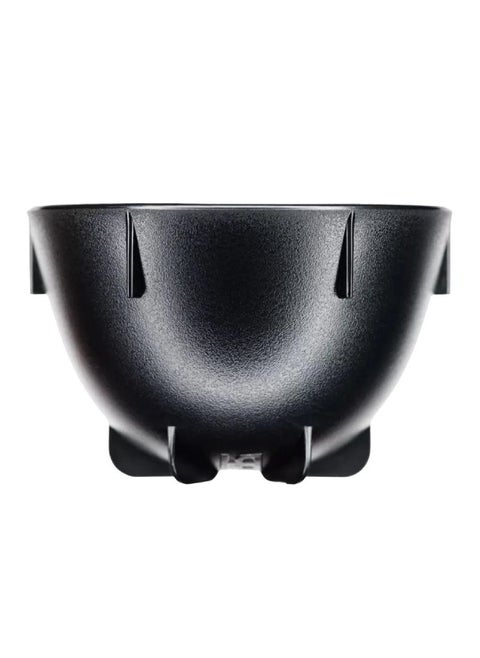 Black Cupping Bowls, 220 ml, Stackable and Heat-Preserving for Coffee Enthusiasts, Made with High-Density Polyethylene, 12 Pcs