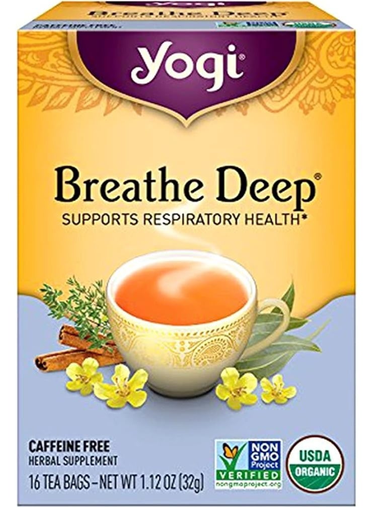 YOGI TEA BREATHE DEEP | 16 TEA BAGS - Image 1