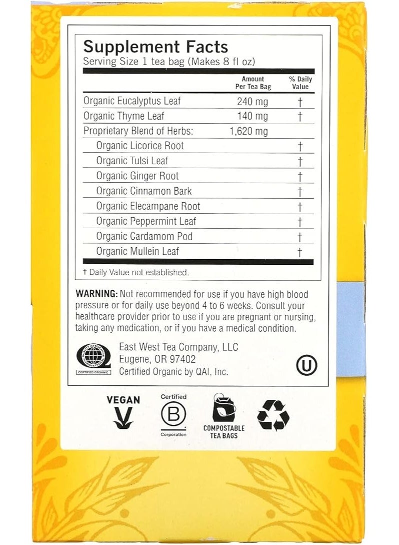 YOGI TEA BREATHE DEEP | 16 TEA BAGS - Image 2