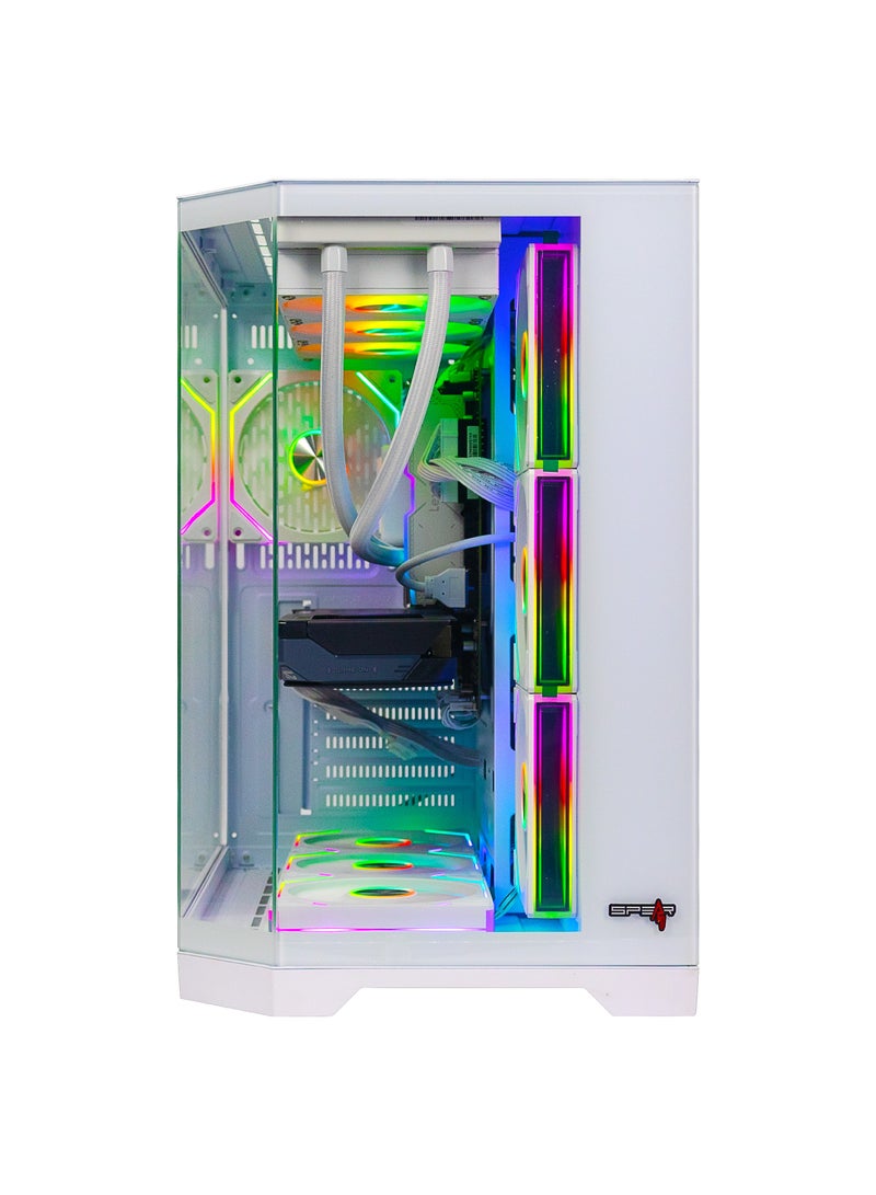 Spear Pc Gaming Pro PC With Intel Core i7-14700F Processor/32GB RAM DDR5/1TB SSD/12GB Nvidia GeForce RTX 5070 Graphics/Windows 11 Pro+Keyboard+Mouse+USB White - Image 4