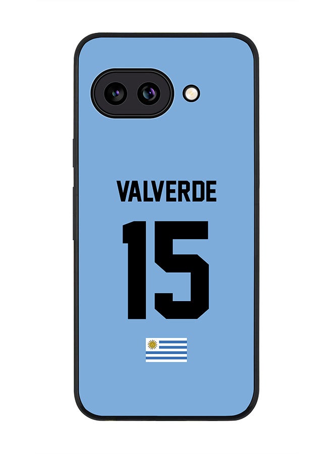 Stylizedd For Google Pixel 9a Case,Slim fit Camera Protection, Shockproof Thin Phone cover  - Football - Uruguay ,  Valverde