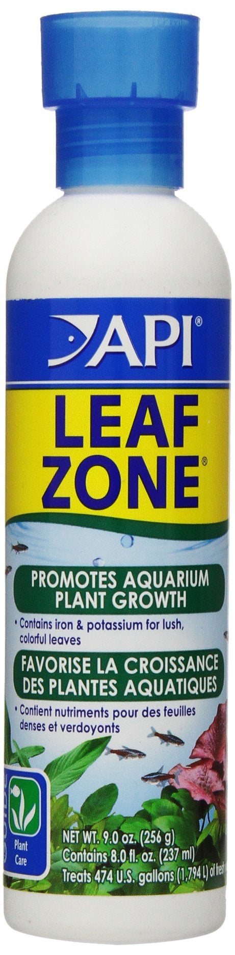 API Aquarium Pharmaceuticals Leaf Zone Liquid Plant Fertilizer, 8 oz - Image 1