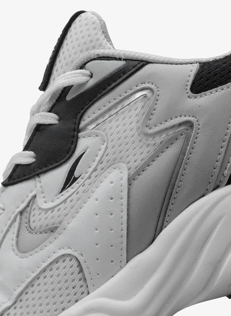 Asian  Men's Lightweight Running Shoes in White and Black for Men | Best Price UAE