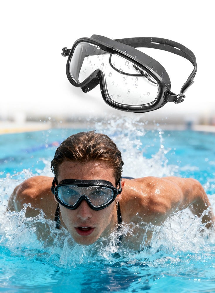 Anti-Fog Swim Goggles – Leak-Proof, UV Protection, 180° Clear Vision, Comfortable, Adjustable for Adults and Youth - Image 1