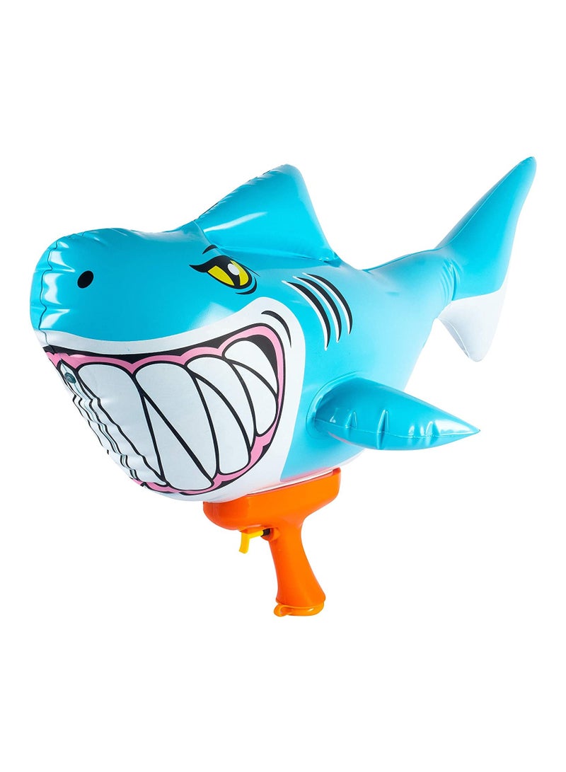 SwimWays Blow Up Blaster Shark - Image 1