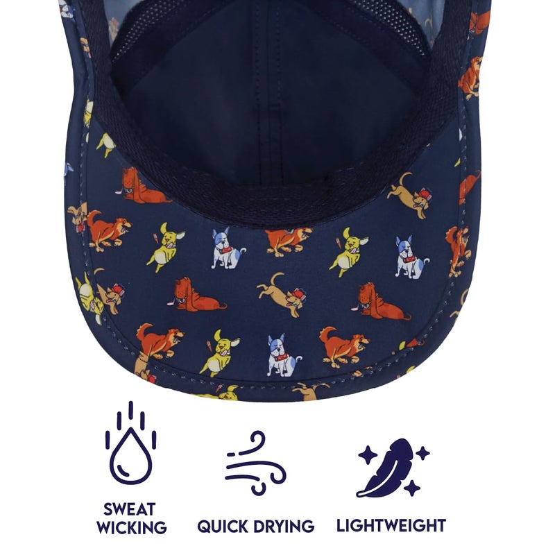 Sprints Race Day Performance Running Cap | The Lightweight, Quick Dry, Sport Hat, One Size, Unisex (Hair of The Dog Blue) - Image 2