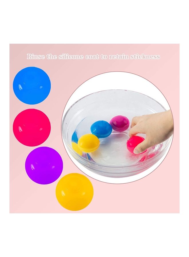 NIBEMINENT 4-Piece Glowing Stress Relief Sticky Balls - Image 2