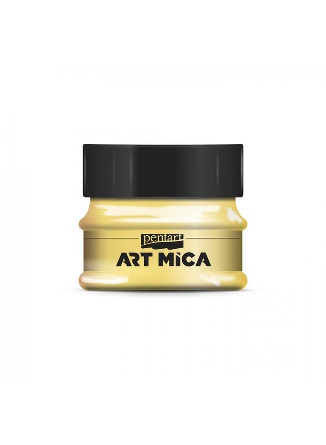 Pentart Art Mica powder pigment 9gr yellow