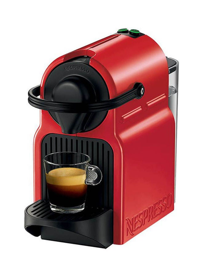 Nespresso Inissia Coffee Machine C40 Me Ne Ruby Red 12x32.1x23cm - Image 1