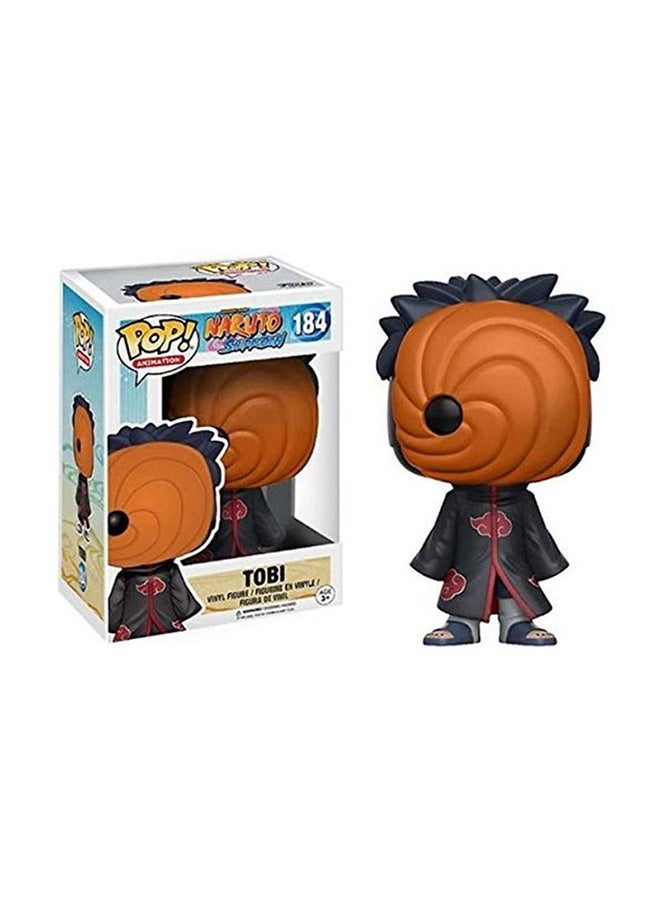 NIBEMINENT Pop Animation - Anime Naruto Shippuden Tobi Vinyl Figure 6x5x4inch - Image 1