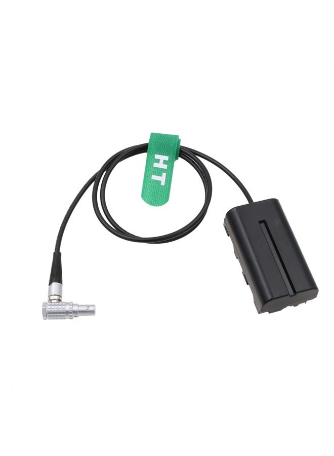 HangTon Camera Monitor Right Angle 2-pin to NP-F970 F960 F570 F550 Dummy Battery Power Adapter for Portkeys Atomos Shogun Inferno Ninja - Image 3