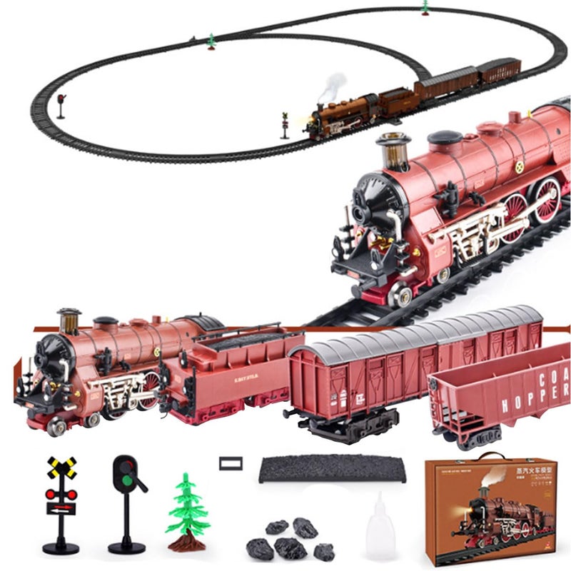 MindXplore Alloy Electric Train Set Model with Carriage and Long Track Model 22918 - Image 3