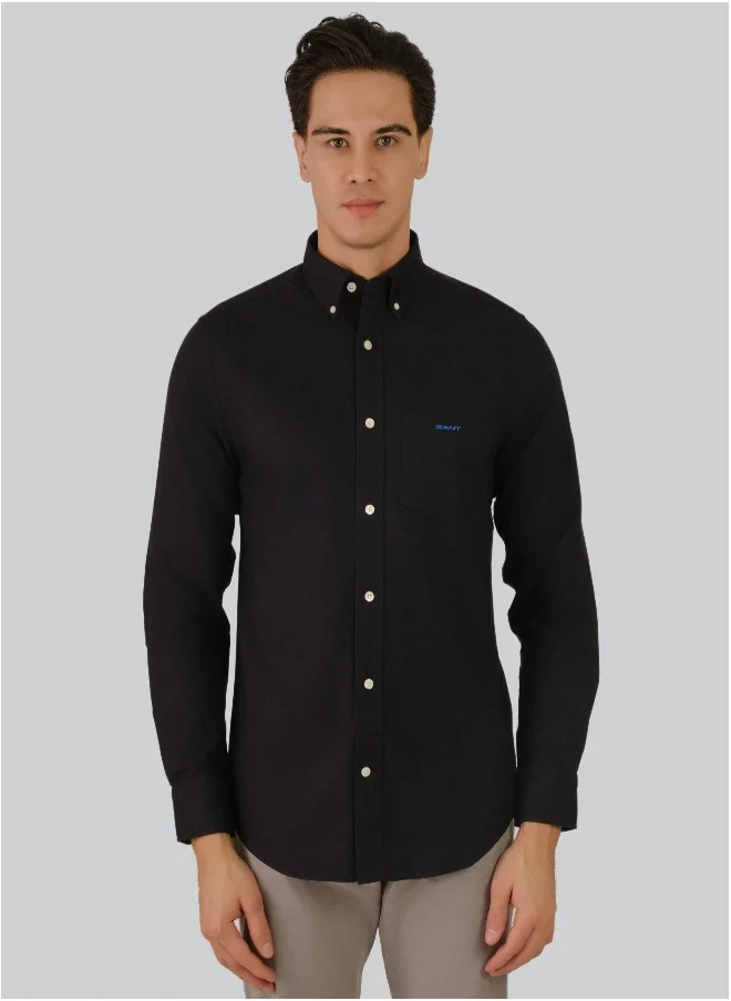 غانت Regular Fit Beefy Oxford Shirt