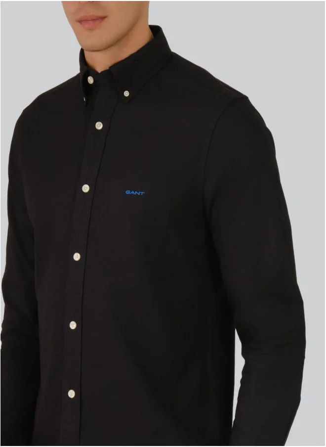 غانت Regular Fit Beefy Oxford Shirt