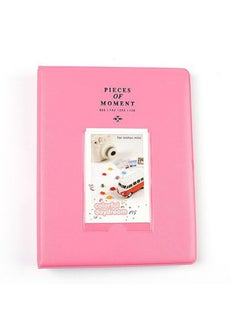 أوزون 128 فتحة بطاقة مناسبة لسلسلة Fujifilm Mini Album Instax Mini: مثل Instax Mini 7s ، 8 ، 25 ، 50s ، 70 ، 90 ، إلخ ، سلسلة Instax Square: مثل Instax Square Sq10 ، Sq20 ، إلخ ، سلسلة Instax Wide: مثل Instax Wide 300 و Wide 210 وغيرها من الكاميرا الفورية Polaroid Flamingo Pink  - Image 1